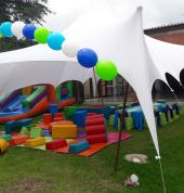 We hire out Jumping Castles, Water Slides, SoftPlay as well as Stretch Tents