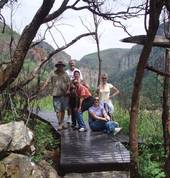 Start of the Hiking trails