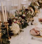 main table flower arrangements