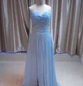 blue bridesmaid dress