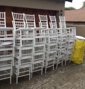 White Tiffany chairs