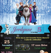 Kiddies electronic bday invitation