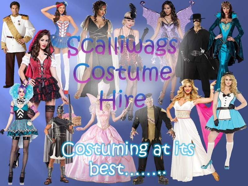 Scalliwags Costume Hire Fancy Dresses & Costumes PartiesAndCelebrations