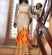african wedding dress