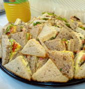 Sandwich platter