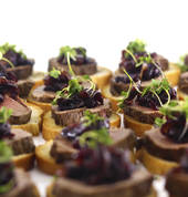 Beef Fillet Bruchetta