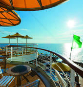 Sitting sipping a Cocktail overlooking the Sea!