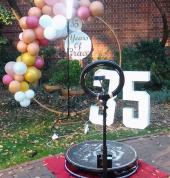 Days are different as a result we personalise your photos as you desire so that you can enjoy them when looking back. When booking MFEvents 360 photobooth, your memories are captured in a way that entertain and delights your guests.    We do birthdays, we