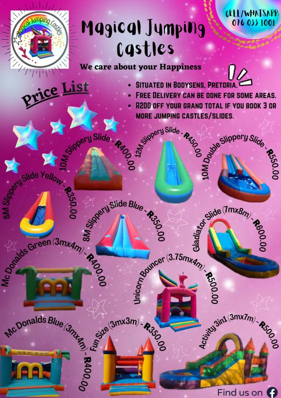 Magical Jumping Castles Jumping Bouncy Castle Hire