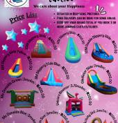 Magical Jumping Castles - Price List
