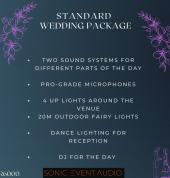 Standard wedding package