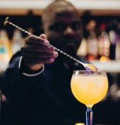 Enjoy delicious cocktails