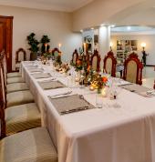 Private dining room for private functions