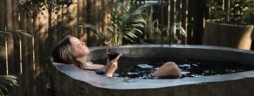Relaxing at the Earth Spa at Tzaneen Country Lodge